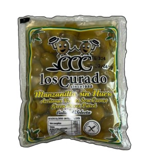 Aceitunas verdes deshuesadas Los Curado (80 g)
