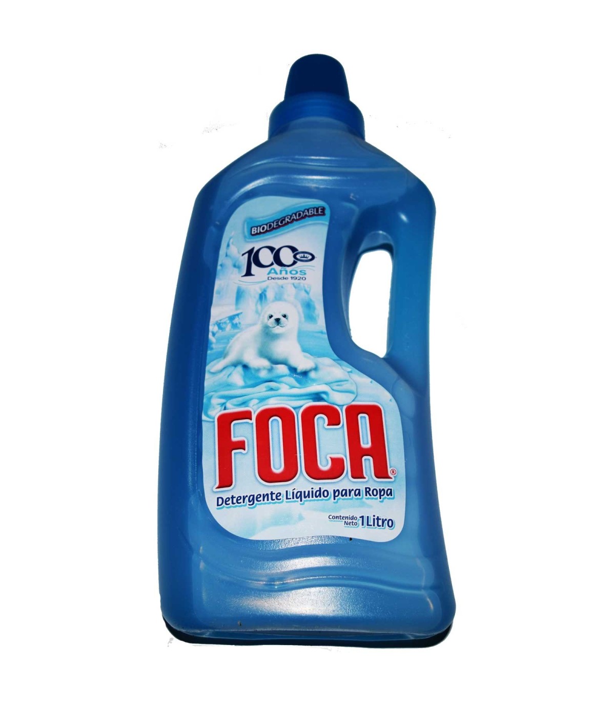 Detergente liquido Foca, para Ropa (1 litro)
