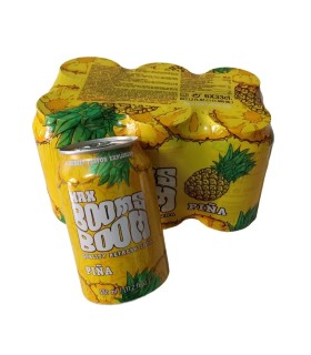 Refresco Piña "Max Booms Boom" (lata 33 cl  x 6 unidades)