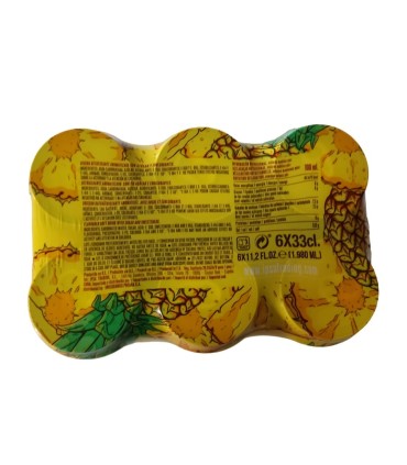 Refresco Piña "Max Booms Boom" (lata 33 cl  x 6 unidades)