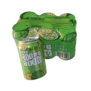 Refresco Lima Limon "Max Booms Boom" (lata 33 cl  x 6 unidades)