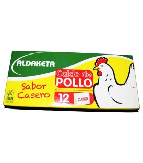 Caldo de pollo Aldaketa (12 unidades)