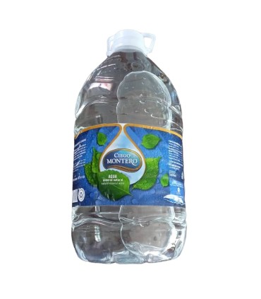 Agua "Ciego Montero" (5 litros)
