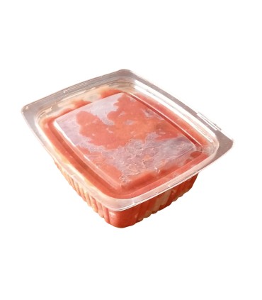 Pulpa de Mamey Colorado (600 g) – Natural y Lista para Disfrutar - envase cerrado