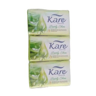 Jabón de Tocador Pearly Shine Aloe Vera "Kare" (6 x 75 g)