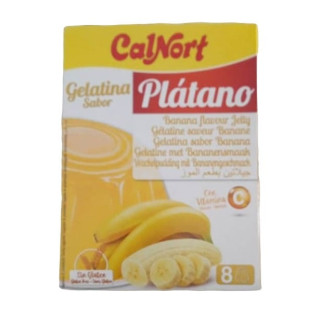 Gelatina Sabor Plátano Calnort – Estuche 2 Sobres de 85 g