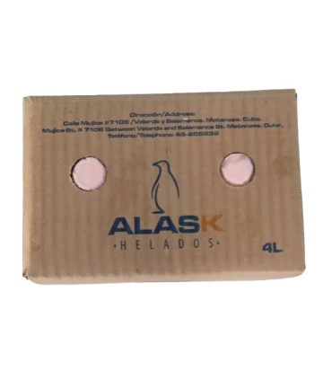 Helado de Fresa "Alask" (4 Litros)