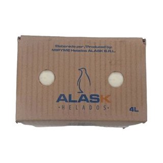 Helado de Mantecado "Alask" – Caja de 4 Litros