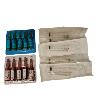 COMBEDI (Vitamina B1, B6, B12 inyectables) 5 AMP+5AMP