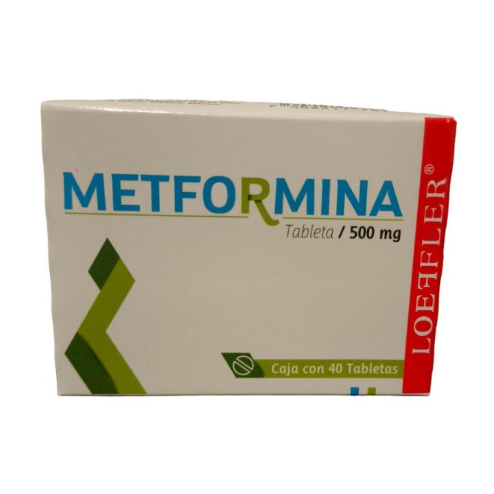 METFORMINA 40 TAB 500 MG