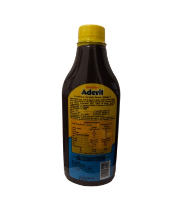 ADEVIT “Ballena Azul” Emulsión 240 ml – Refuerzo Nutricional para la Salud de tu Familia en Cuba