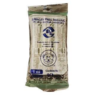 JERINGA P/INSULINA 10 UND