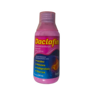 DACLAFIN (Subsalicilato de Bismuto) SUSP 1,750 G/100 ML