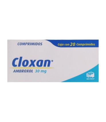 CLOXAN AMBROXOL 30 MG (20 COMPRIMIDOS)