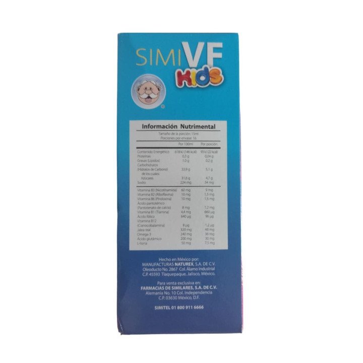 SUPLEMENTO PARA NIÑOS EN JARABE (240 ML)