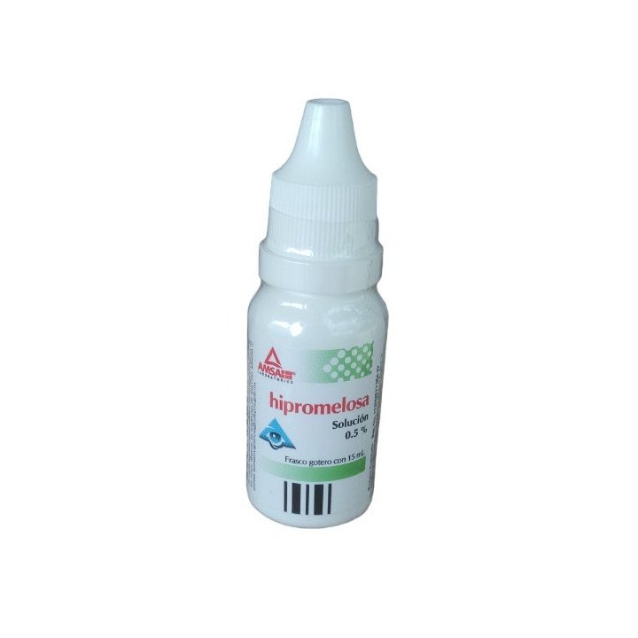 HIPROMELOSA 0.5% SOLUCION OFTALMICA (15 ML)