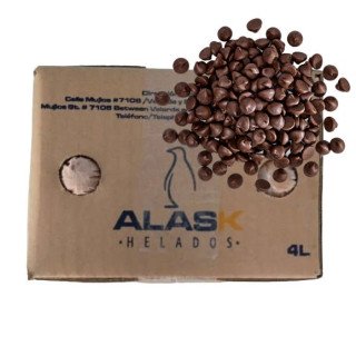 helado de chocolate bombón Alask 4 litros postre frío enviar a Cuba