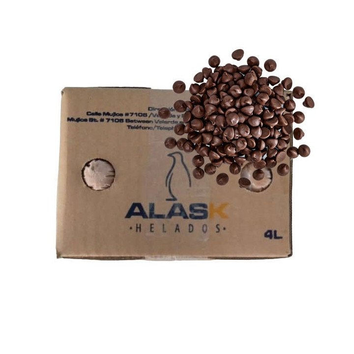 helado de chocolate bombón Alask 4 litros postre frío enviar a Cuba