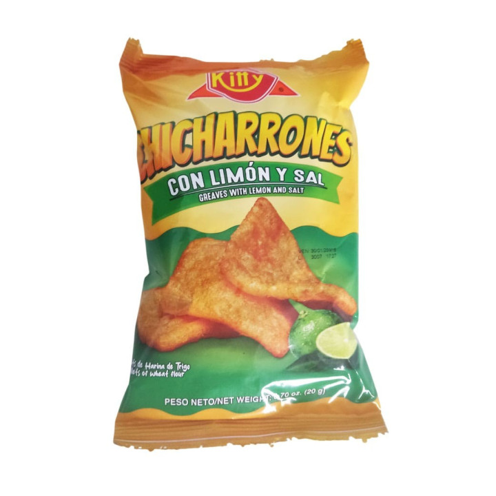 Chicharrones con Limón y Sal "KITTY" (20 g)
