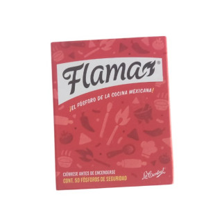 Caja de Fósforos Flama – Encendido confiable para el hogar