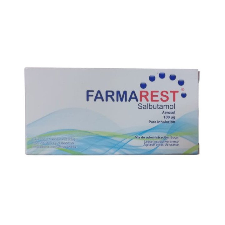 Salbutamol "Farmarest" 100 µg – Inhalador broncodilatador para el alivio del asma en Cuba