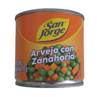 Arveja con Zanahoria "San Jorge" (180 g)