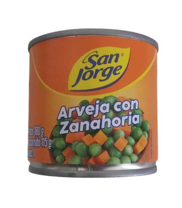 Arveja con Zanahoria "San Jorge" (180 g)