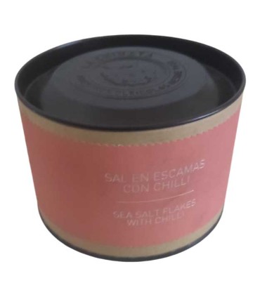 Sal Marina en Escamas con Chilli “La Chinata” 165 g – Toque Picante y Gourmet para Platos Cubanos con Personalidad