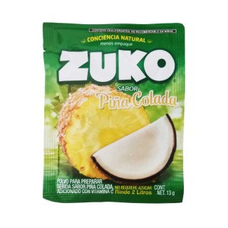 Refresco en Polvo Zuko (13 g) – Rinde 2 Litros