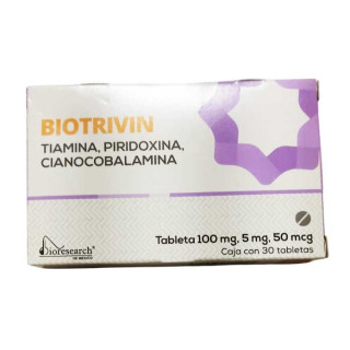 BIOTRIVIN COMPLEJO B (30 TABLETAS)