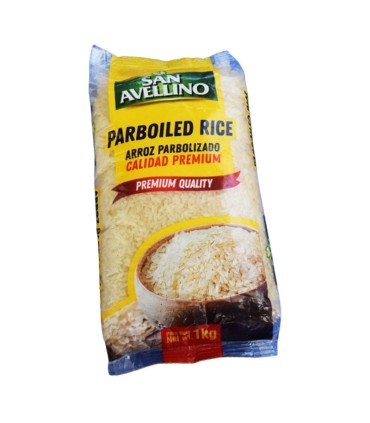Arroz Grano Largo 5% Parbolizado "San Avellino" (1 Kg)