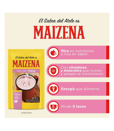 Maizena Sabor Fresa (47 g) - promoción