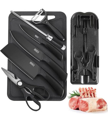 Juego de cuchillos de cocina multifuncional "ABENNLY" 🔪👨‍🍳