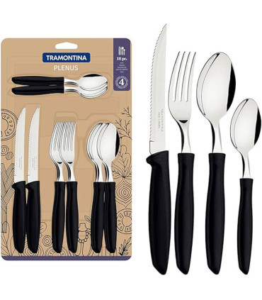 Juego de cubiertos plenus "TRAMONTINA" 🍽✨