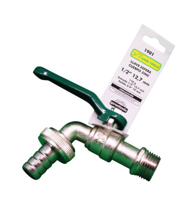 Llave de agua de palanca (1/2") 🔧🚰