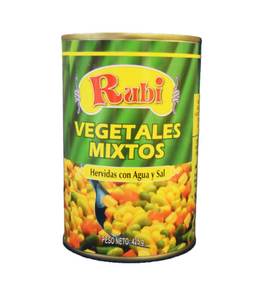 Vegetales Mixtos "Rubi" (425 g)