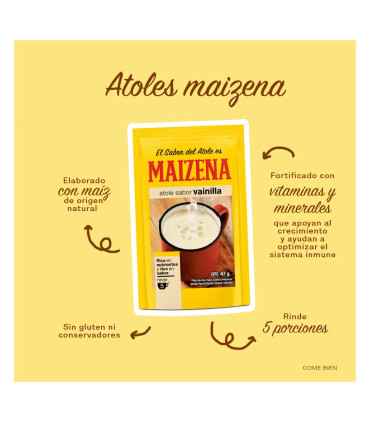 Maizena Sabor Vainilla (47 g) - características