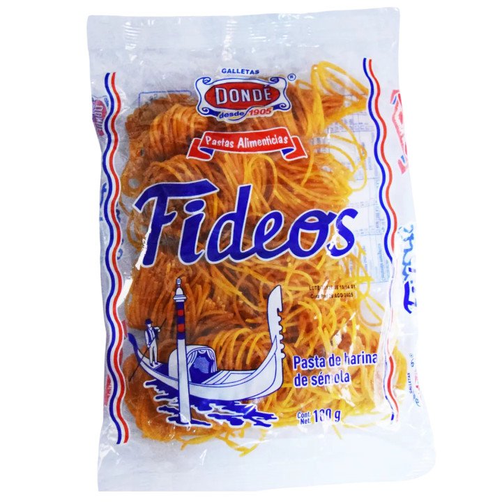 Fideos “Donde” 180 g – Tradición, Sencillez y Sabor para la Cocina Cubana