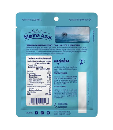 Atún en Trozos “Marina Azul” 74 g – Sabor Ligero para Tu Familia en Cuba