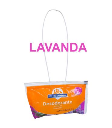 Desodorante sanitario en pastilla "Chedraui" Lavanda