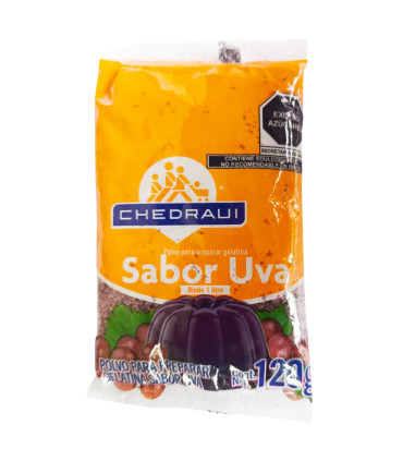 Gelatina "Chedraui" Uva (120 g)
