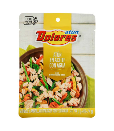 Atún en aceite con agua "Dolores" (78 g)