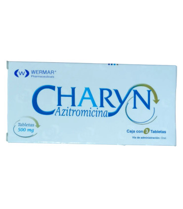 Azitromicina "CHARYN" (3x500 mg)