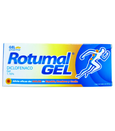Diclofenaco Rotumal Gel 60g /1.6%