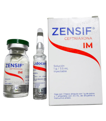 ZENSIF (Rocephin) I.M. 1 FA  1G/3,5 ML