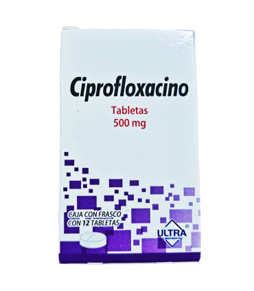 Ciprofloxacino "ULTRA" 12 tab. (500 mg)