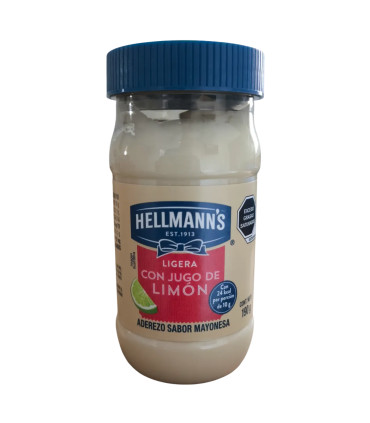 Mayonesa con Jugo de Limón "Hellmann's" (190 g)