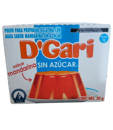 Gelatina D’Gari Mandarina (20 g)