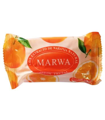 Jabón Frutal "Marwa" con extracto de Naranja (100 g)