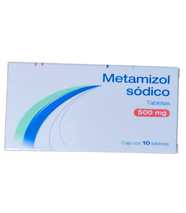 Metamizol Sódico 500 mg (10 tabletas)